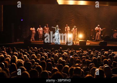 LONDON, ENGLAND - MÄRZ 07: Joss Stone tritt am 7. März 2023 im Palladium in London auf.CAP/MAR ©MAR/Capital Pictures Stockfoto