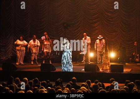 LONDON, ENGLAND - MÄRZ 07: Joss Stone tritt am 7. März 2023 im Palladium in London auf.CAP/MAR ©MAR/Capital Pictures Stockfoto