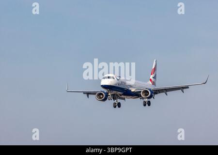 London City Airport - LCY - England, Großbritannien Stockfoto