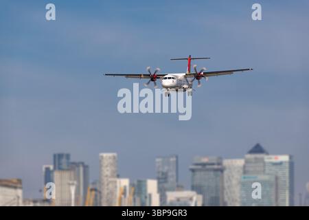 London City Airport - LCY - England, Großbritannien Stockfoto