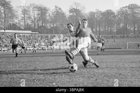 60er Jahre, Sport, Fußball, Regionalliga West, 1964/1965, 08.11.1964, Jahn Stadion in Marl, TSV Marl-Huels gegen Alemannia Aix-La-Chapelle 0:1, Spielort Stockfoto