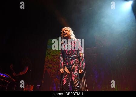 LONDON, ENGLAND - APRIL 30: Bill Kaulitz von „Tokio Hotel“ tritt am 30. April 2023 in der Indigo, O2 Arena, Greenwich auf.CAP/MAR ©MAR/Capital Pictures Stockfoto