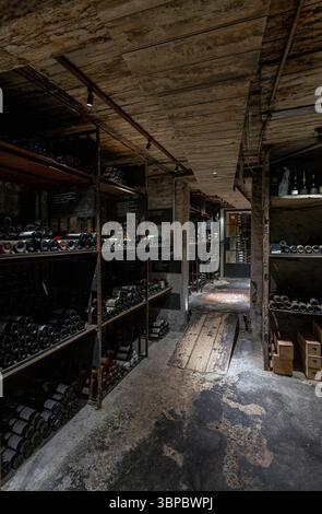 Berry Bros & Rudd Ltd, Weinhändler, St. James's Street, London, England. UK Stockfoto