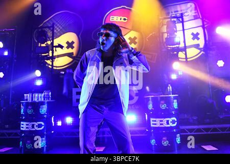 LONDON, ENGLAND - 17. MAI: Bad Boy Chiller Crew tritt am 17. Mai 2023 in London auf. EXKLUSIV - ES GELTEN SONDERGEBÜHREN.“ CAP/MAR ©MAR/Capital Pictures Stockfoto