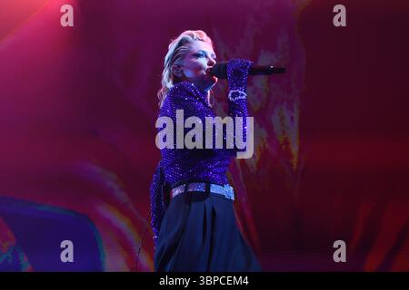 LONDON, ENGLAND - 18. MAI: Alison Goldfrapp tritt am 18. Mai 2023 im Outernet in London auf.CAP/MAR ©MAR/Capital Pictures Stockfoto