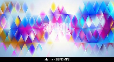 Abstrakter heller Rautenhintergrund. Rhombus bg. Stock Vektor