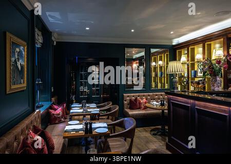 Die dunhill Bar im Bourdon House London, Großbritannien Stockfoto