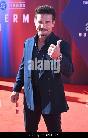 Frank Grillo bei der Weltpremiere des Kinofilms Superman im TCL Chinese Theatre. Los Angeles, 07.07.2025 *** Frank Grillo bei der Uraufführung des Films Superman im TCL Chinese Theatre Los Angeles, 07 07 2025 Foto:xD.xStarbuckx/xFuturexImagex superman la 5781 Stockfoto