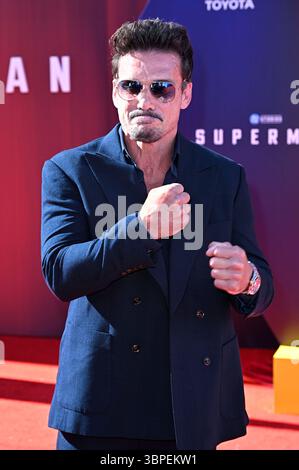 Frank Grillo bei der Weltpremiere des Kinofilms 'Superman' im TCL Chinese Theatre. Los Angeles, 07.07.2025 Stockfoto