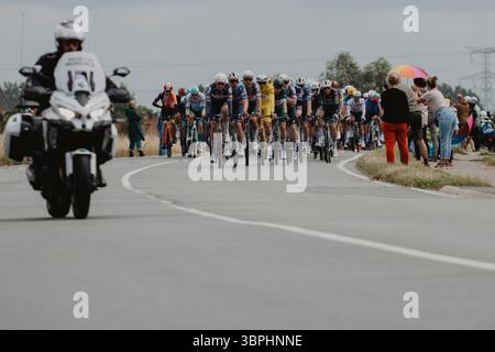 2025 Tour de France Bildnachweis: PelotonPix / Dave Dodge Photography Stockfoto