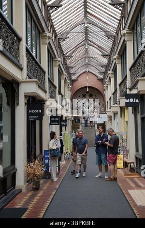 Die Clifton Arcade in Bristol Stockfoto