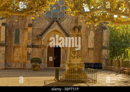 Kirche Collobrières („Eglise Notre Dame des Victoires“), Var, Frankreich Stockfoto