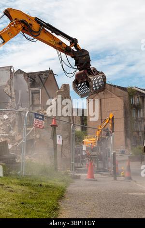 Abriss Paisley Well, 8. Juli 2025 Stockfoto