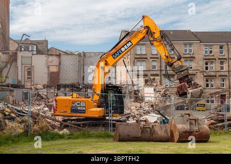 Abriss Paisley Well, 8. Juli 2025 Stockfoto