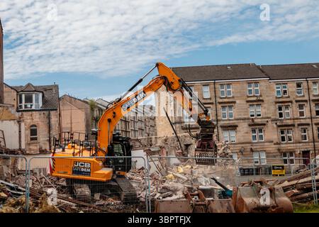 Abriss Paisley Well, 8. Juli 2025 Stockfoto