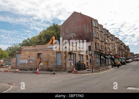 Abriss Paisley Well, 8. Juli 2025 Stockfoto