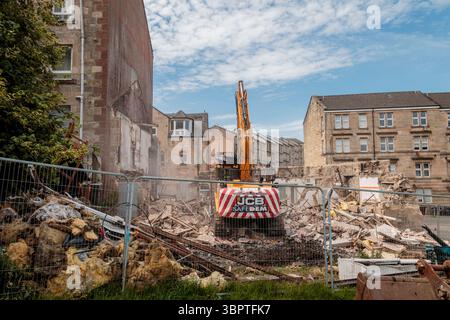 Abriss Paisley Well, 8. Juli 2025 Stockfoto