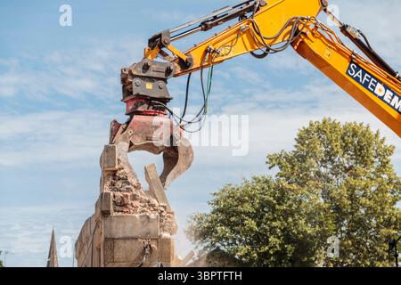 Abriss Paisley Well, 8. Juli 2025 Stockfoto