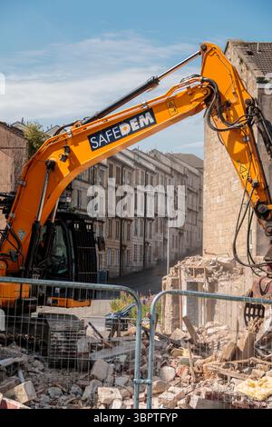 Abriss Paisley Well, 8. Juli 2025 Stockfoto