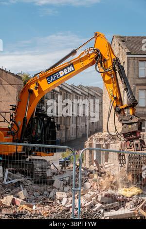 Abriss Paisley Well, 8. Juli 2025 Stockfoto