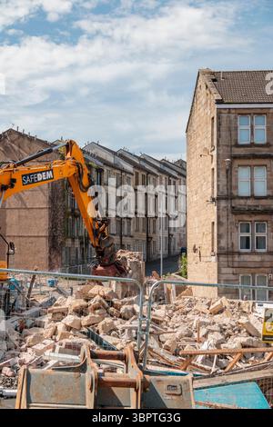 Abriss Paisley Well, 8. Juli 2025 Stockfoto