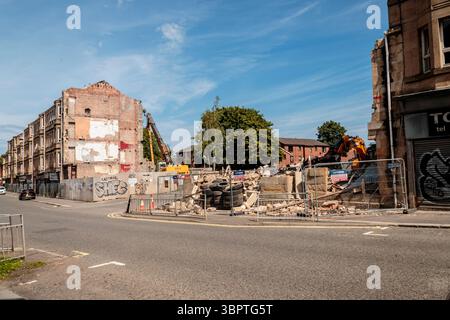 Abriss Paisley Well, 8. Juli 2025 Stockfoto