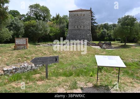 Albanien  Vlorë County Butrint Nationalpark 01 (Teil 1) Stockfoto
