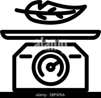 Vektorgrafik für reduzierte Linien Stock Vektor