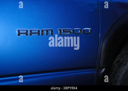 Dodge RAM 1500, Auto, Motor, Transport, Reise, Sicherheit, Foto Kazimierz Jurewicz, Dodge RAM 1500 SUV, Quad Cab Stockfoto