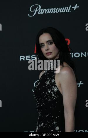 Krysten Ritter nimmt am 9. Juli 2025 an Showtime und Paramount+'s Fernsehserie Dexter: Resurrection in der Alice Tully Hall in New York Teil Stockfoto