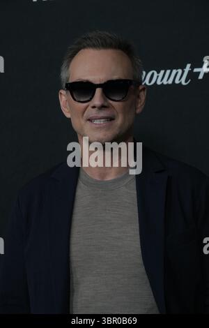 Christian Slater nimmt am 9. Juli 2025 an Showtime und Paramount+s Fernsehserie Dexter: Resurrection in der Alice Tully Hall in New York Teil Stockfoto