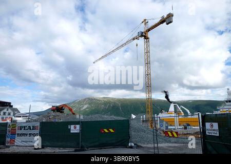Norwegen. Tromso. In Bearbeitung Stockfoto