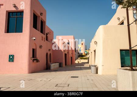 Mina District, alter Hafen Doha Katar Stockfoto