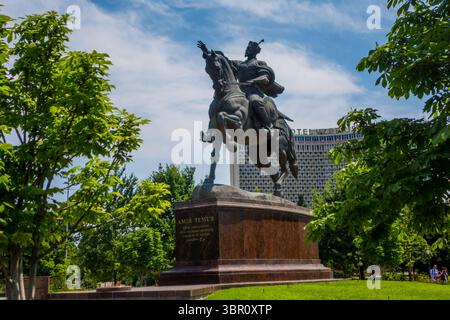 Amir-Timur-Platz in Taschkent, Usbekistan Stockfoto