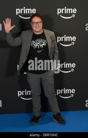 Rom, Italien. Juli 2025. Corrado Guzzanti nimmt an der Prime Video Presents Italy 2025 Fotokonferenz im Cinema Barberini Teil. Quelle: SOPA Images Limited/Alamy Live News Stockfoto