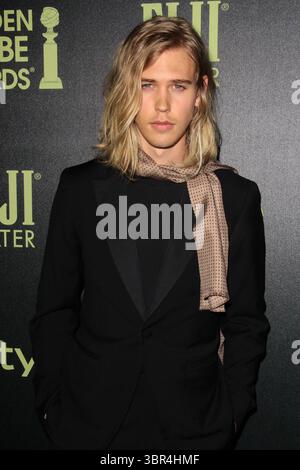 18. November 2015 - West Hollywood, Kalifornien, USA - Austin Butler nimmt an der Hollywood Foreign Press Association und der InStysle Celebration der Golden Globe Award Saison 2016 am 17. November 2015 im Ysabel West Hollywood, Kalifornien, Teil. (Kreditbild: © T. Lowe/ZUMA Wire) Stockfoto