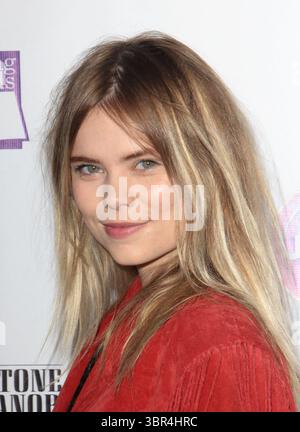 9. Dezember 2015 - West Hollywood, Kalifornien, USA - Kamilla Alnes nimmt am 9. Dezember 2015 an der Junior Hollywood Radio & Television Society Holiday Party im Greystone Manor in West Hollywood Teil. (Kreditbild: © T. Lowe/ZUMA Wire) Stockfoto