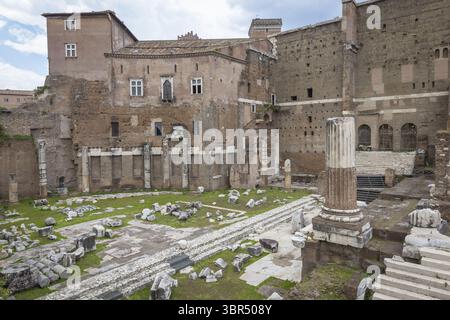 Forum Romanum. Forum Romanum von Kaiser Augustus. Rom, Italien Stockfoto