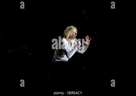 Novi Sad, Serbien. Juli 2025. Bob Geldof tritt am 10. Juli 2025 auf dem EXIT Music Festival in Novi Sad, Serbien, auf. (Foto: Maxim Konankov/NurPhoto) Credit: NurPhoto SRL/Alamy Live News Stockfoto