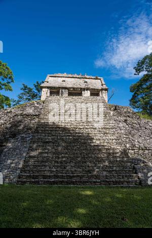 30. Juli 2018, Palenque, Chiapas, Mexiko: Der Tempel des Grafen in den Ruinen der Maya-Stadt Palenque, Nationalpark Palenque, Chiapas, Mexiko. Ein UNESCO-Weltkulturerbe. (Kreditbild: © Jon G. Fuller Jr/VW Bilder via ZUMA Wire) Stockfoto