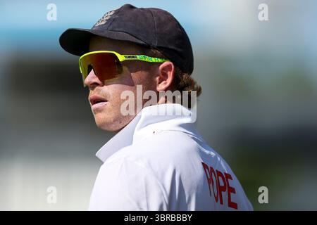 Lords Cricket Gound, London, Großbritannien. Juli 2025. Dritter Rothesay Cricket Test, Tag 2, England gegen Indien; Credit: Action Plus Sports/Alamy Live News Stockfoto
