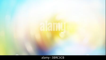 Abstrakter, unscharfer, farbenfroher Hintergrund Stockfoto