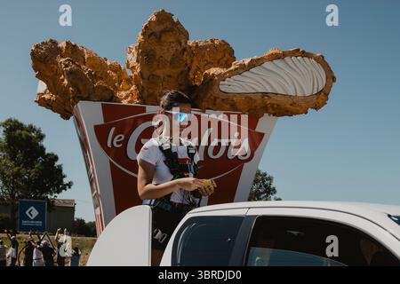 2025 Tour de France Bildnachweis: PelotonPix / Dave Dodge Photography Stockfoto