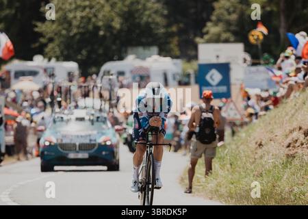 2025 Tour de France Bildnachweis: PelotonPix / Dave Dodge Photography Stockfoto