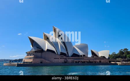 Sidney Wahrzeichen Opernhaus Hafenbrücke Stockfoto