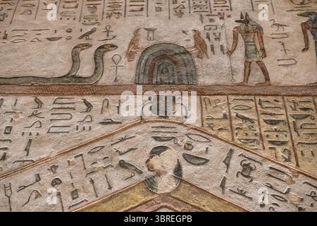 Kings Valley, Luxor, Ägypten Stockfoto