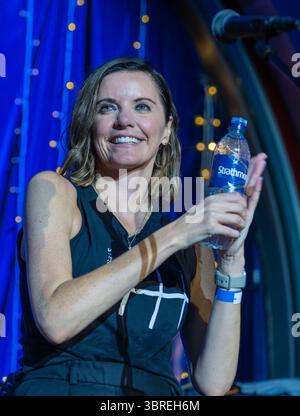 Glasgow, Schottland, Großbritannien. Juli 2025. Auf Wiedersehen Herr Mackenzie, der im Rahmen von Oran Mors 21-jährigem Live-Musikfest eine besondere Aufführung aufführt. Richard Gass/Alamy Live News Stockfoto