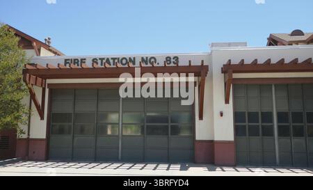 Encino, Kalifornien, USA 11. Juli 2025 Feuerwache am 11. Juli 2025 in Encino, Kalifornien, USA. Foto: Barry King/Alamy Stock Photo Stockfoto