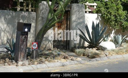 Encino, Kalifornien, USA 11. Juli 2025 Schauspieler Tom Breneman ehemaliges Zuhause in der 4906 Encino Avenue am 11. Juli 2025 in Encino, Kalifornien, USA. Foto: Barry King/Alamy Stock Photo Stockfoto