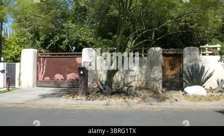Encino, Kalifornien, USA 11. Juli 2025 Schauspieler Tom Breneman ehemaliges Zuhause in der 4906 Encino Avenue am 11. Juli 2025 in Encino, Kalifornien, USA. Foto: Barry King/Alamy Stock Photo Stockfoto